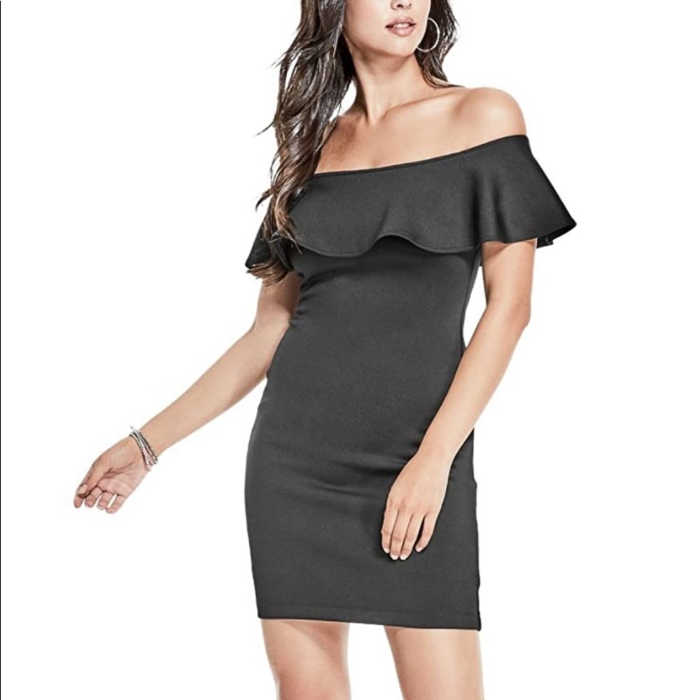 Guess Women's Tori Off-The-Shoulder Dress